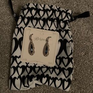 Brighton Crystal Voyage Post Drop Earrings Blue